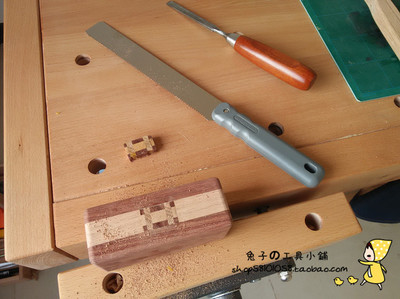 日本冈田开榫锯榫头锯木工手锯硬木锯红木锯木工锯精密锯平切锯