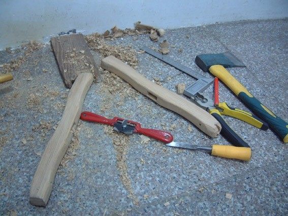 展示与对比:红榉木手工锯子老式木工锯框锯细齿粗齿锰钢锯条.