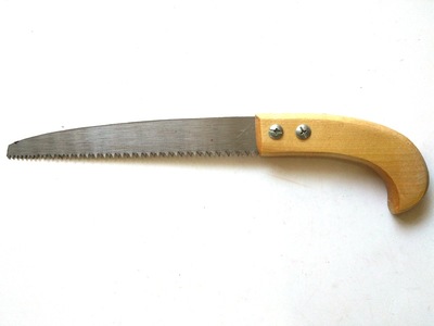 手板锯 木柄手工锯子 木工锯 园林锯子细齿锯 果枝锯